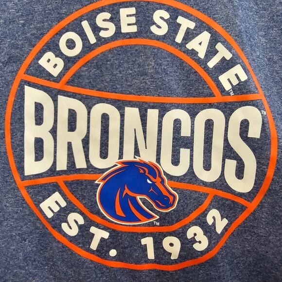Boise State Broncos Shirt Mens 3XL Blue Captivating College NCAA BSU Football - Picture 2 of 7